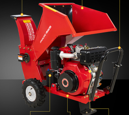 High efficiency low cost multifunctional energy saving wood chipper shredder machine for farms on sales