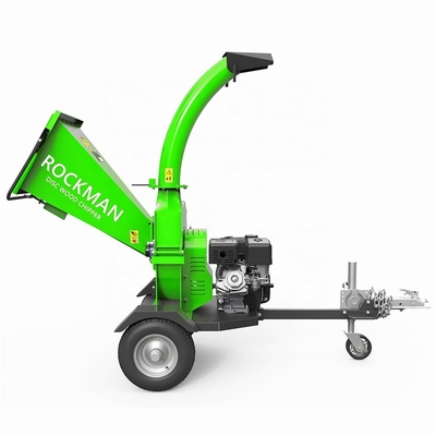 High Speed ​​Farms 12cm Gasoline Engine 420cc Disc Chipper Wood Chipping Machine Price With Self Feeding