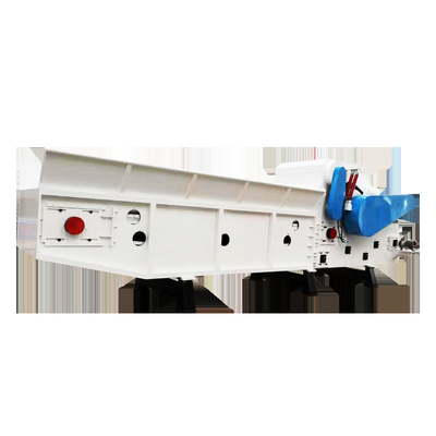 Cultivates mobile diesel engine drum wood chipper with infeed and outfeed belt conveyor big size wood chipper