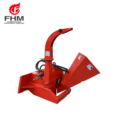 FHM PTO BXH42 Wood Skid Steer Chipping Mounted Wood Chipper Attach To Winch Or Front Loader