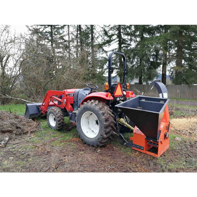 Factory Drum Wood Chipper, 3 Point Hitch Tractor Wood Chipper, Drum Chipper