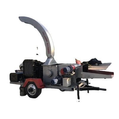 crush wood waste garden machine branch shredder saw dust make machine/garden waste tree branches shredder