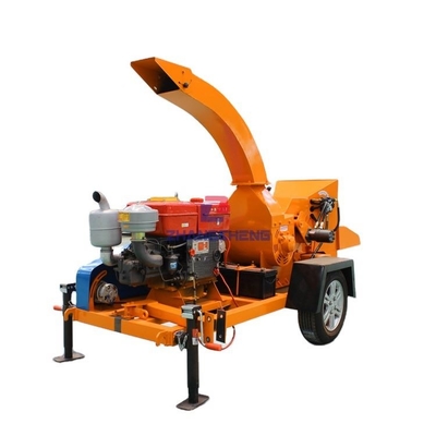 Easy Operate Small Garden Wood Chipper Shredder Electric Mobile Crusher