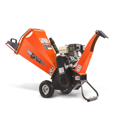 Farms TUV Rhineland (MD/EMC/NOISE) CE Approved 6.5HP Gasoline Engine Powered ATV Towable Small Branch Wood Shredder